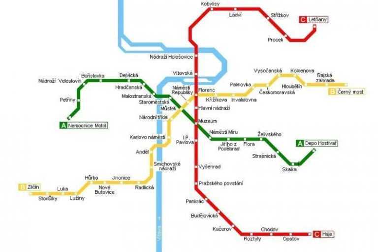 Praga: ecco come si evolverà la metro da oggi al 2100