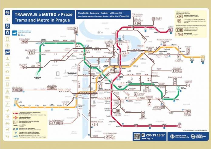 schema circolazione tram di praga dal 28 agosto 2016 Modifiche permanenti alle linee dei tram di Praga dal 28 agosto 2016.
