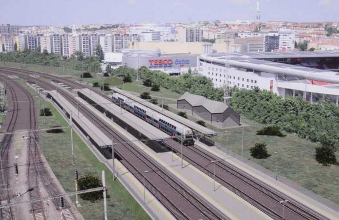 La nuova stazione di Praga Eden