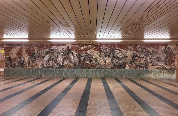Florenc arte in metro linea rossa linea c