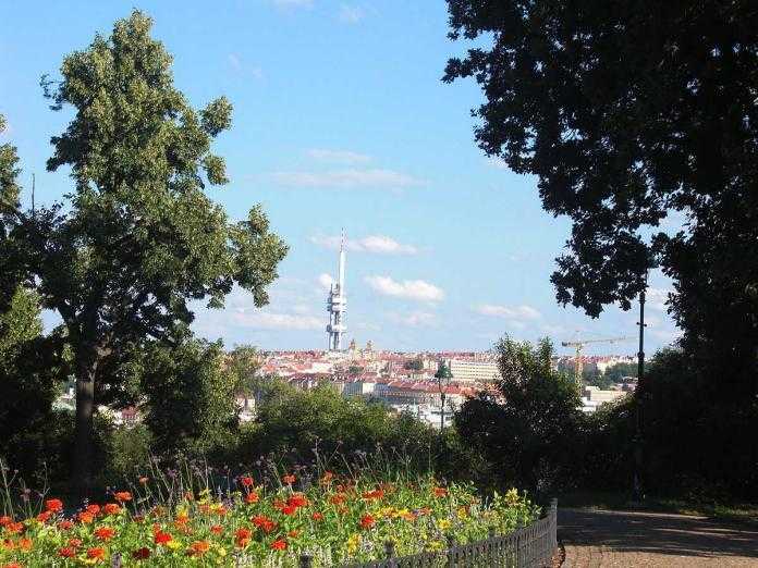 Torre Žižkov Urban green index