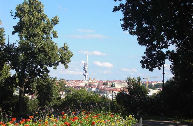 Torre Žižkov Urban green index