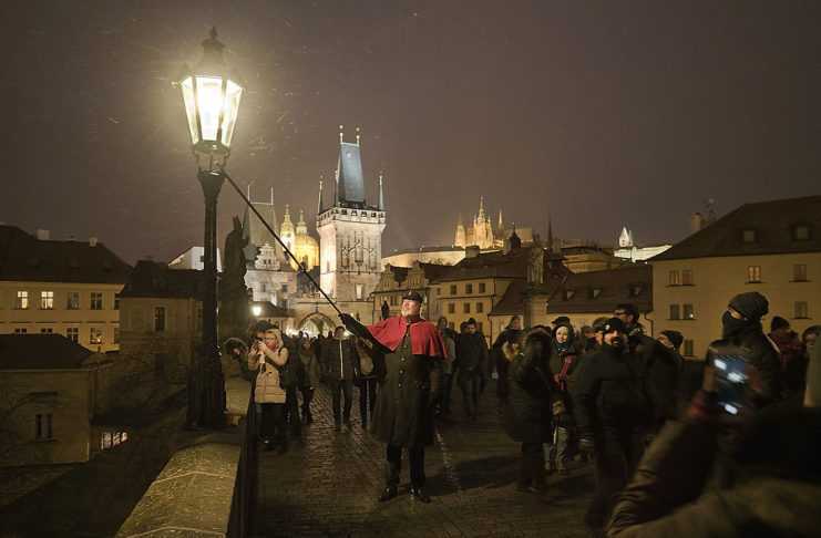 I lampionai di Praga
