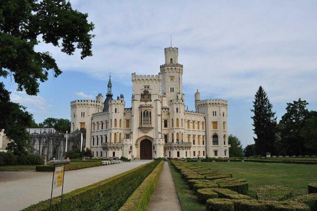 Il castello di Hluboká