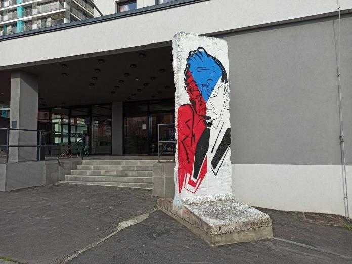 Muro di Berlino a Praga