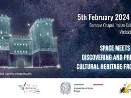 Si trasmette il comunicato stampa dell'Ambasciata d'Italia a Praga relativo al workshop "Lo spazio incontra la cultura", in programma oggi pomeriggio all'Istituto italiano di Cultura di Praga.