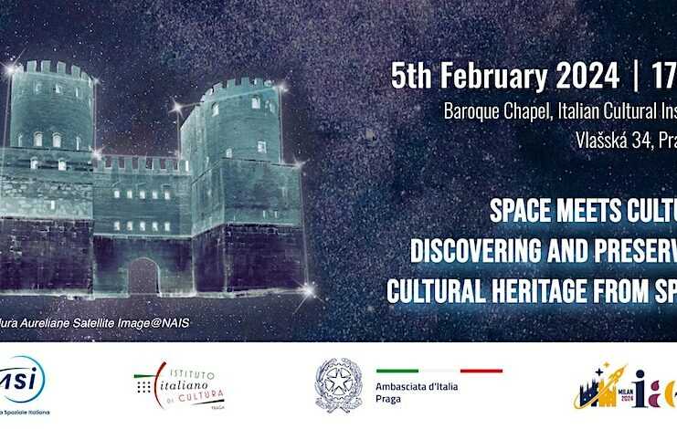 Si trasmette il comunicato stampa dell'Ambasciata d'Italia a Praga relativo al workshop "Lo spazio incontra la cultura", in programma oggi pomeriggio all'Istituto italiano di Cultura di Praga.